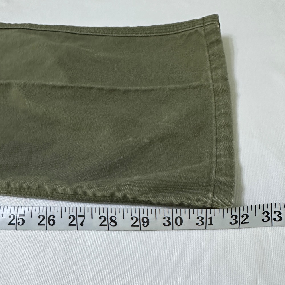 Patagonia Double Knee Iron Forge Hemp Canvas Work Pants Olive Green 33 x 32 - Picture 6 of 13
